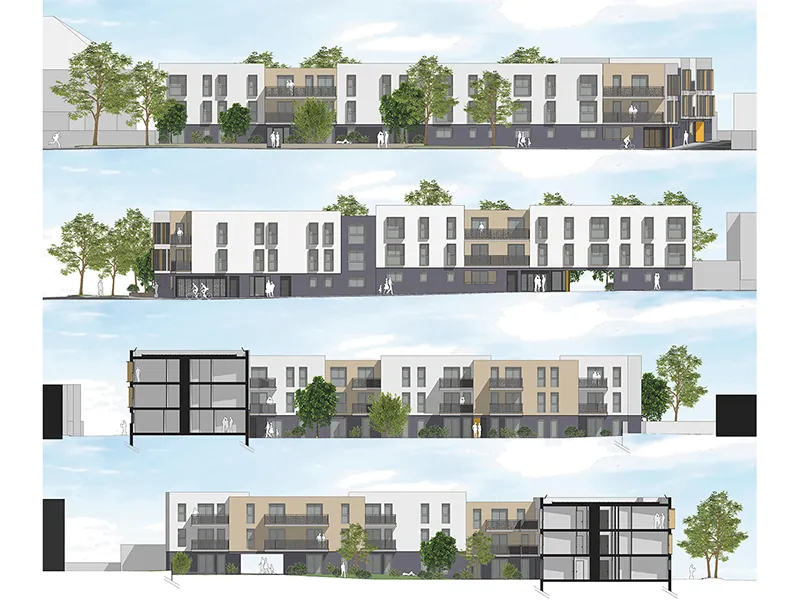 Reims — les façades