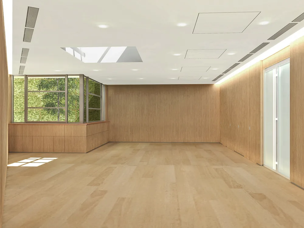 Consulat du Brésil, perspective intérieure