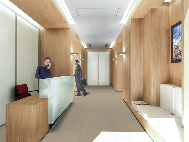 hall d’entrée, vue B