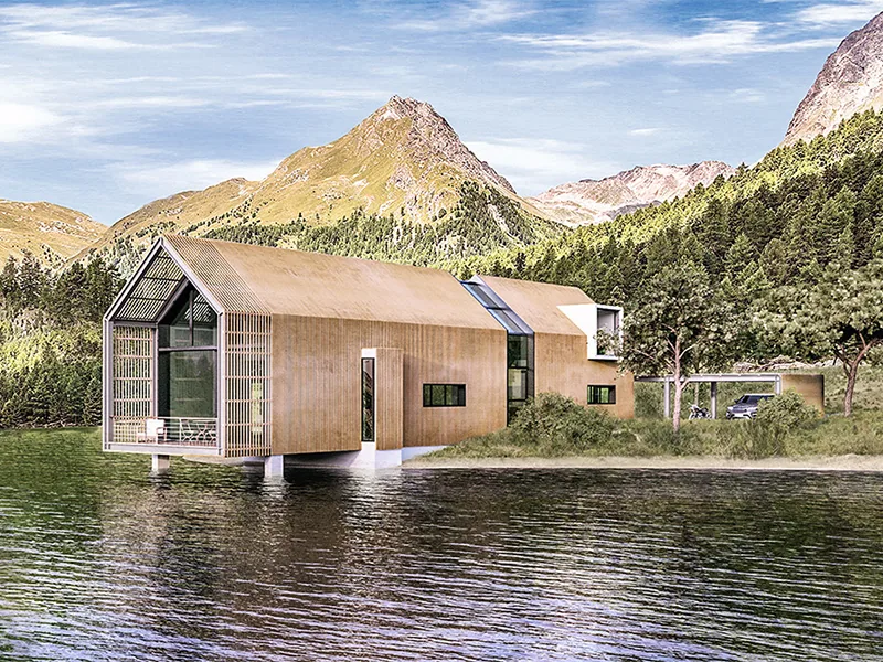 Habiter la rive — vue depuis la rive