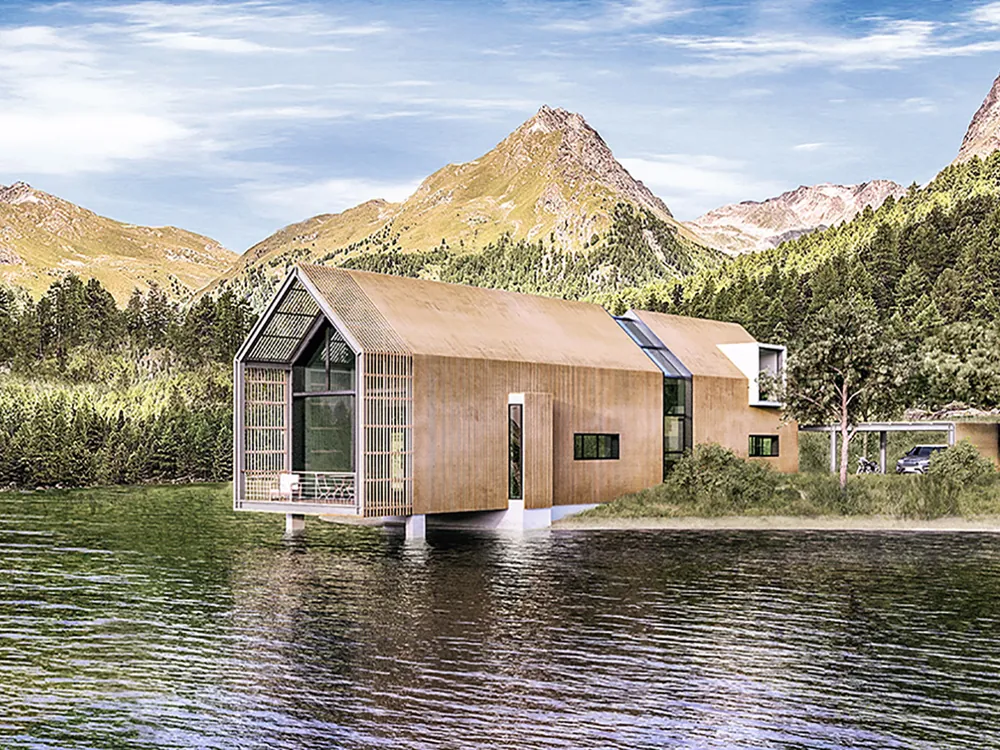 HABITER LA RIVE, maison individuelle au bord d’un lac