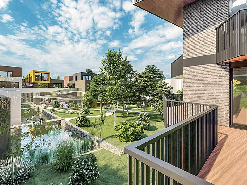 Habiter le bois — cœur d’îlot planté