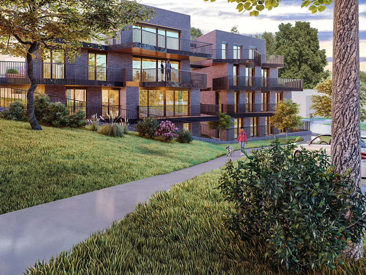 Habiter le bois — 50 logements, architecture bois et brique, Saint-Laurent-de-Mure