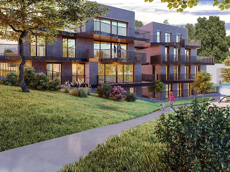 HABITER LE BOIS, 50 logements collectifs, Saint-Laurent-de-Mure