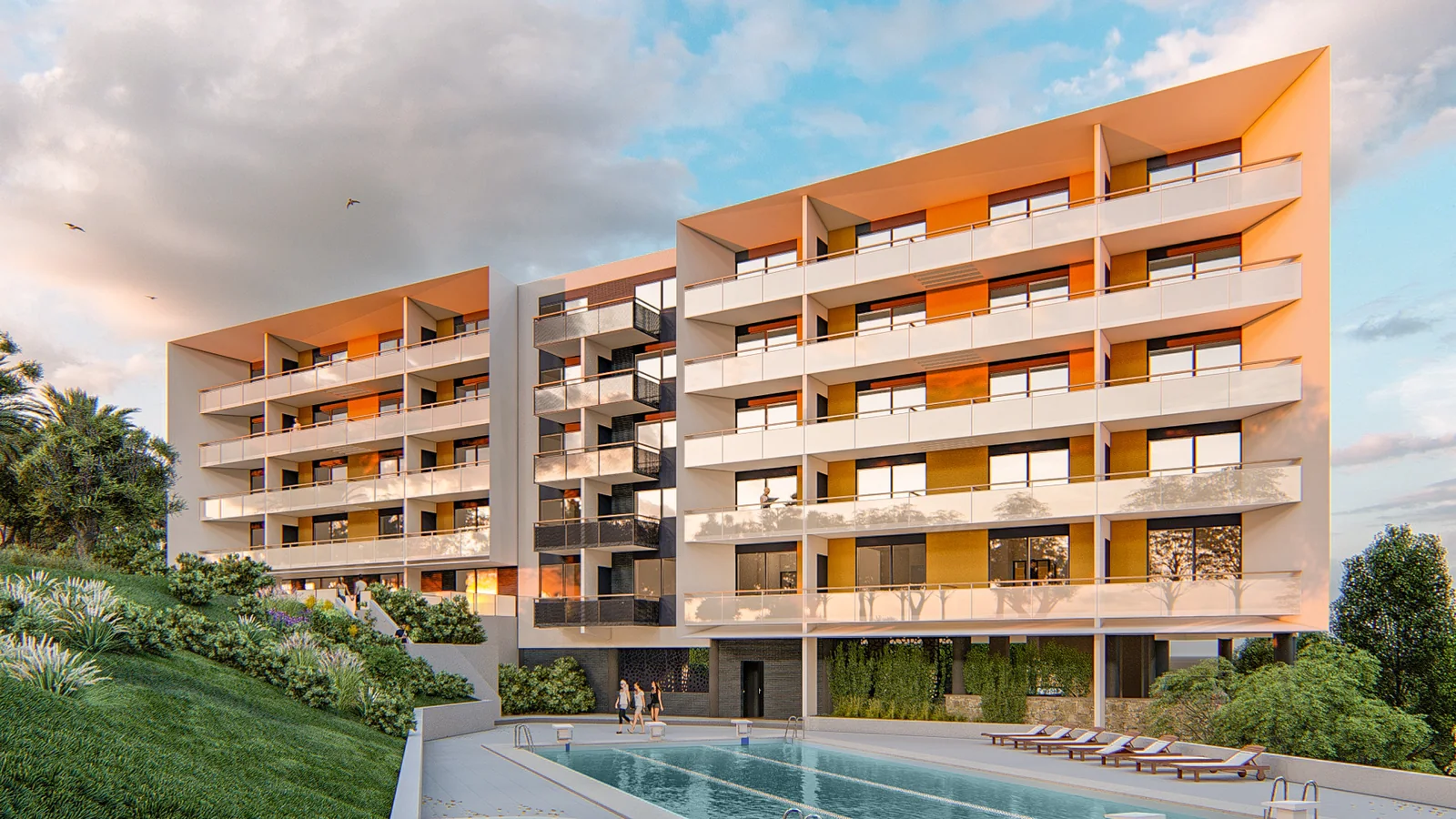 Cannes Horizon — perspective d’ensemble, projet