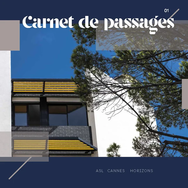 Couverture du carnet « Carnet de passages — ASL Cannes Horizons »