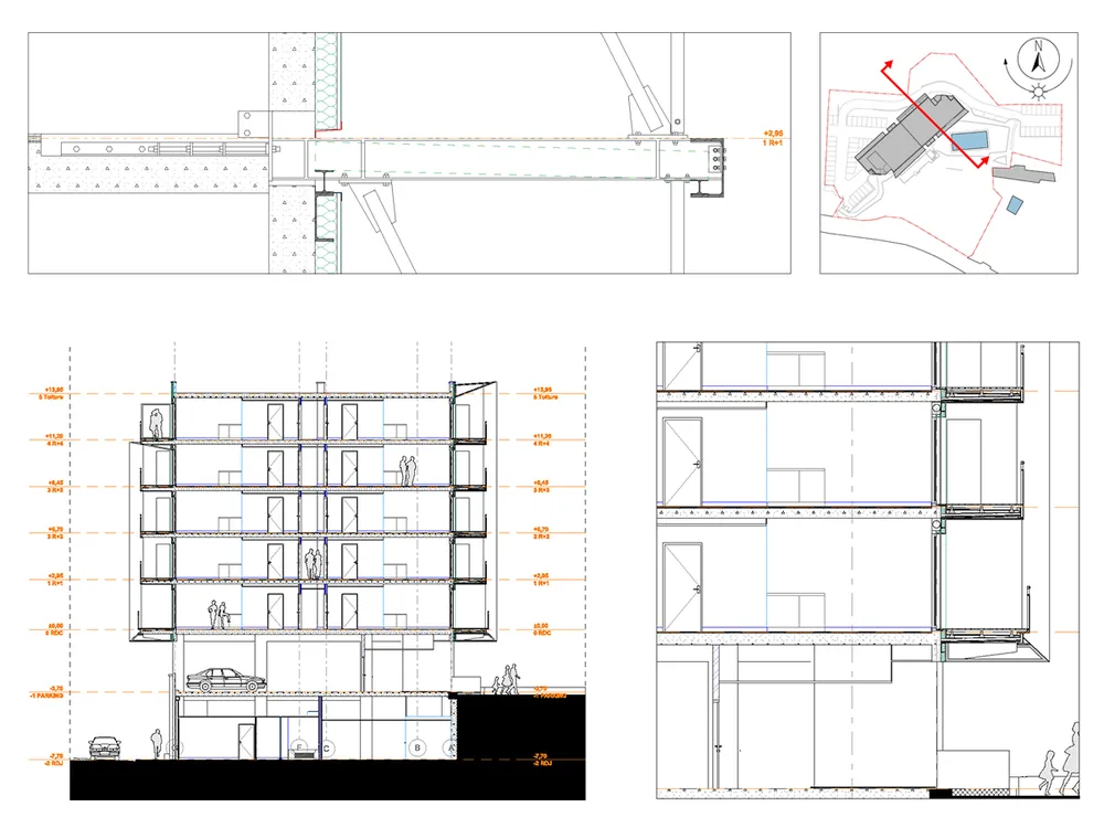 Coupes & détails projet