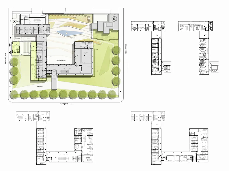 DBW — plan de site et niveaux