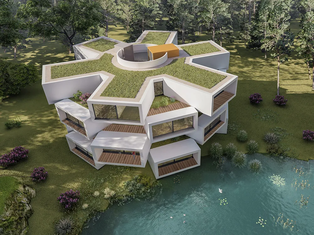 CONCEPT ASTÉRIA, petit collectif modulaire