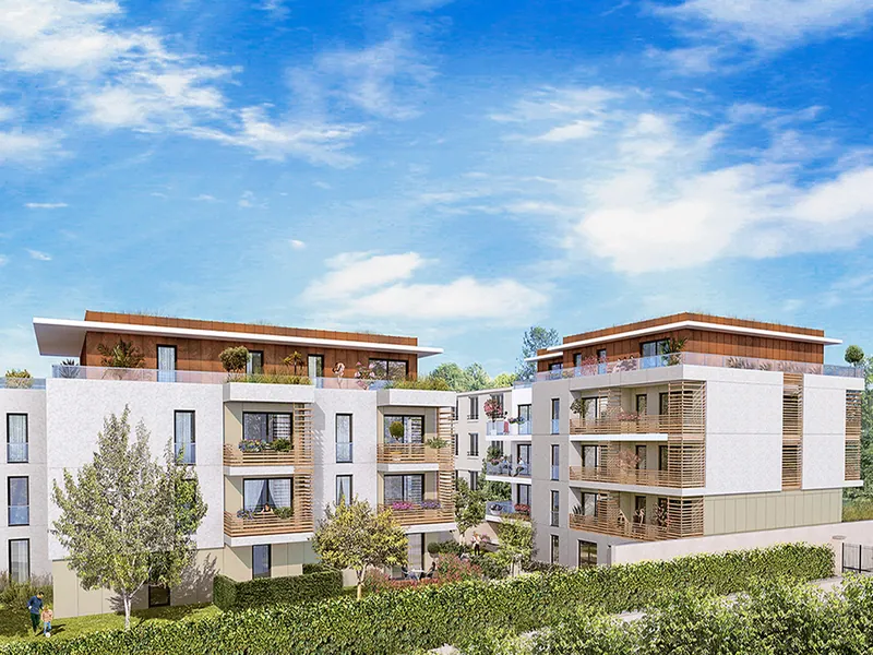 La Closerie, Sceaux — perspective sur jardin