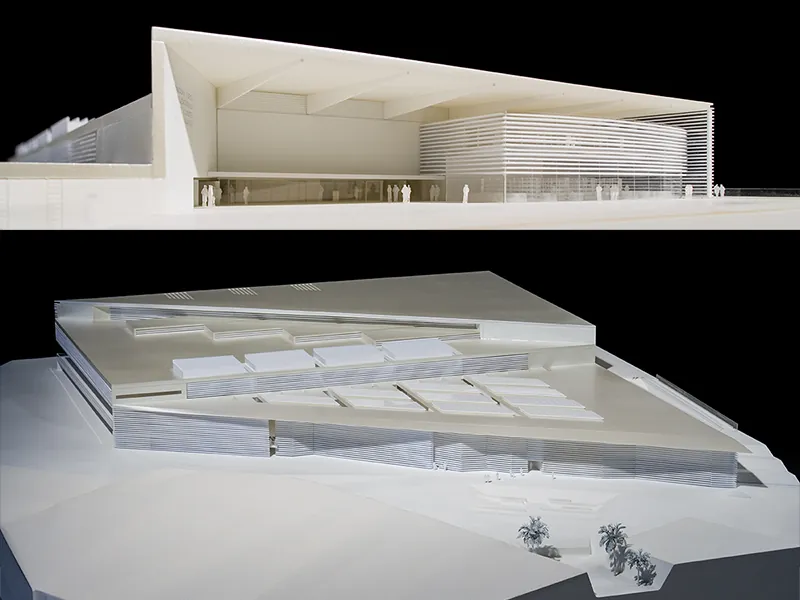 MCUR — photographies de la maquette d’étude