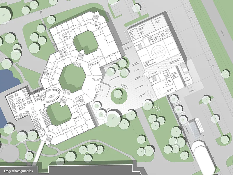 Plan de rez-de-chaussée