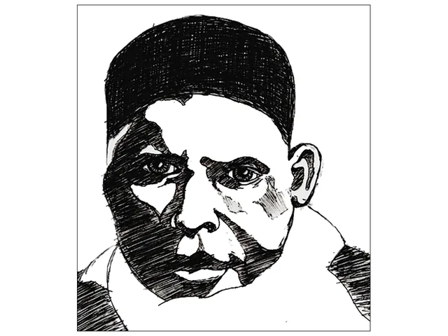 Portrait, stylo, dessin par Julien BERKOVIC