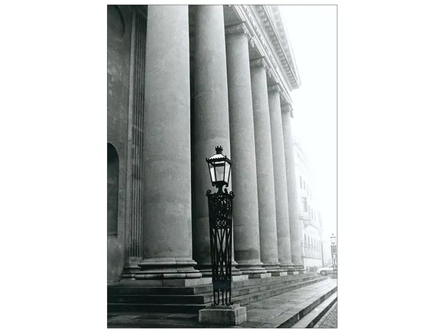 Musée, Copenhague, photographie argentique noir et blanc, prise et tirée en laboratoire par Julien BERKOVIC